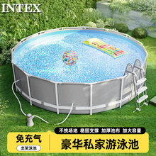INTEX pool֧����Ӿ�ؼ��ö�ͯ���ͻ���Ӻ��ͥ����Ӿ���۵�ˮ��