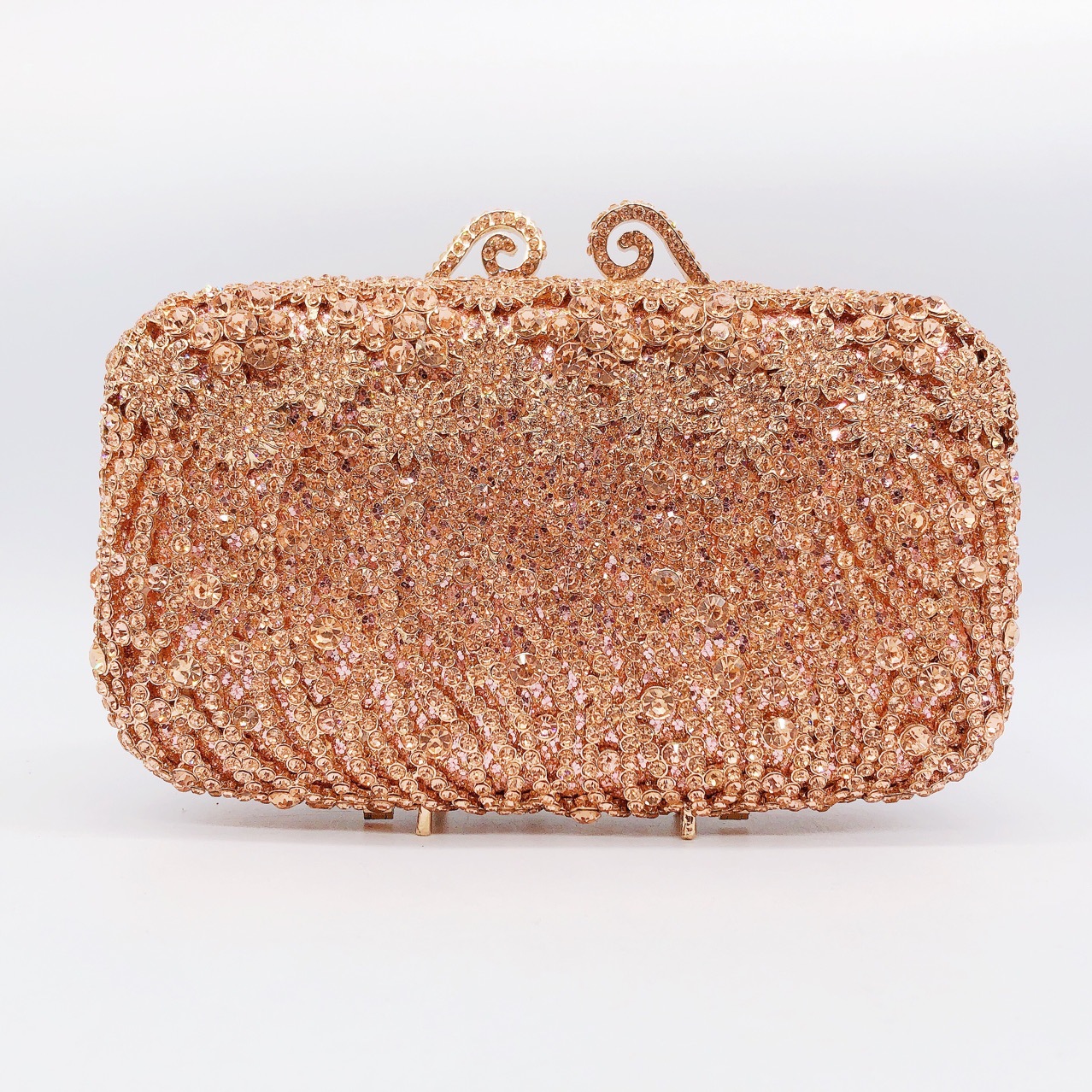 Túi clutch dạ tiệc nạm kim cương xách tay đính đá lấp lánh — 44 chi tiết 11