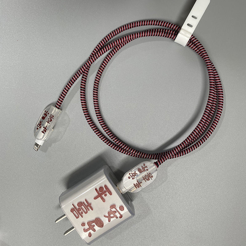 Funda protectora del cable de datos del teléfono móvil 1413 cabezal del cargador Apple para la carcasa protectora max15plu de carga rápida 16pro