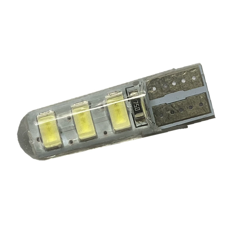 Силиконовая лампа T10 W5W T10 5730 6smd автомобильная LED широкая лампа мотоцикл скорость продаж Amazon