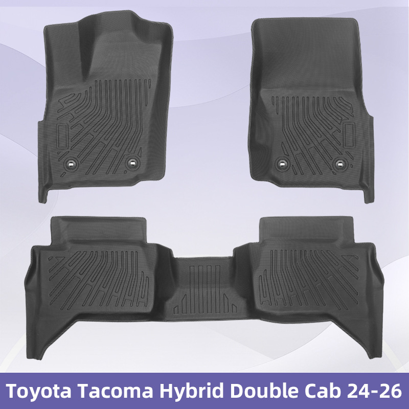 Para TOYOTA Tacoma Hybrid Double Cab 24 - 26 3D TPE para todo el tiempo