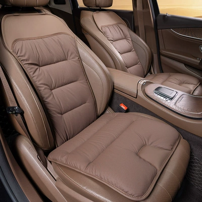 Seat cushion, seat cover, for All Seasons, Breathable Backrest Cushion - chestnut-brown-single-back-cushion