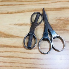 Zhang Xiaoguang 8-Character Stainless Steel Folding Dual-Ring Travel Student Mini Telescopic Convenient Portable Fishing Scissors 888