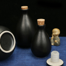 仿古小酒瓶陶瓷空酒瓶斤装半斤二两白酒坛桃花醉手抓酒瓶