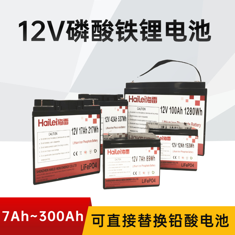Photovoltaic capacious lithium battery solar-powered