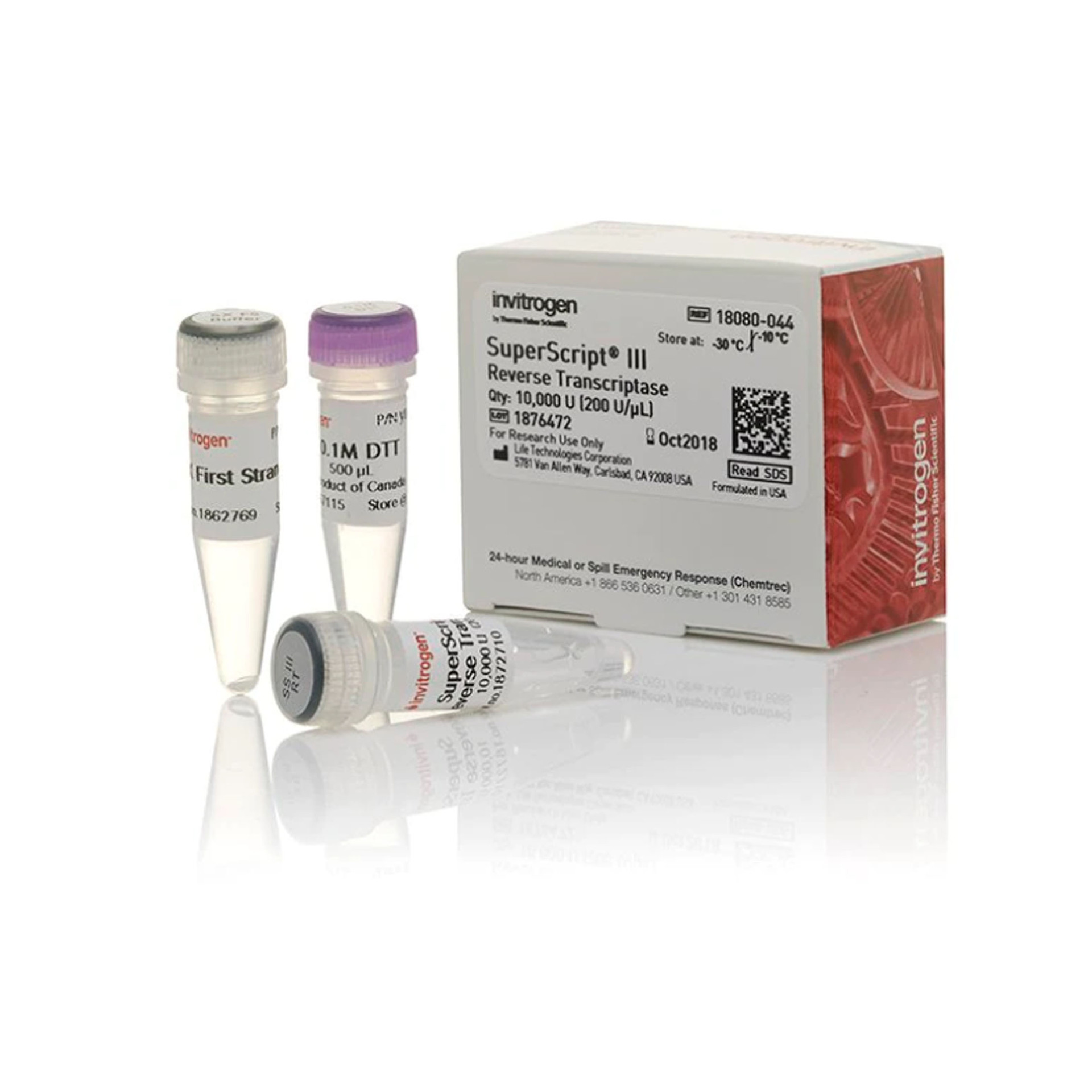 Invitrogen?SuperScript? III 逆转录酶18080044,10,000 units