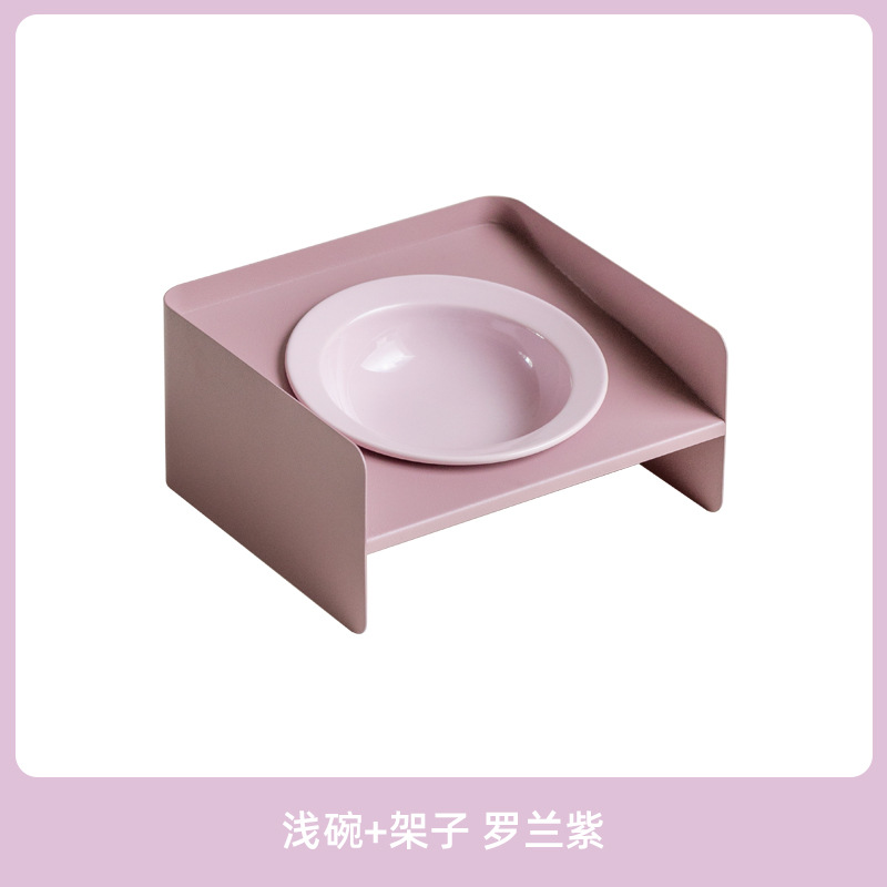 Tacos de cerámica personalizados para gatos y perros, cuencos para proteger la columna cervical, cuencos para beber, cuencos de grano, cuencos inclinados, soporte de cuencos