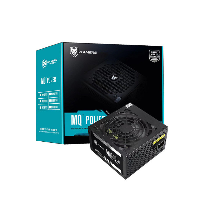 クロスボーダーゲーム師mq580デスクトップコンピュータ本体電源定格400w高効率静音ゲーム電源|undefined