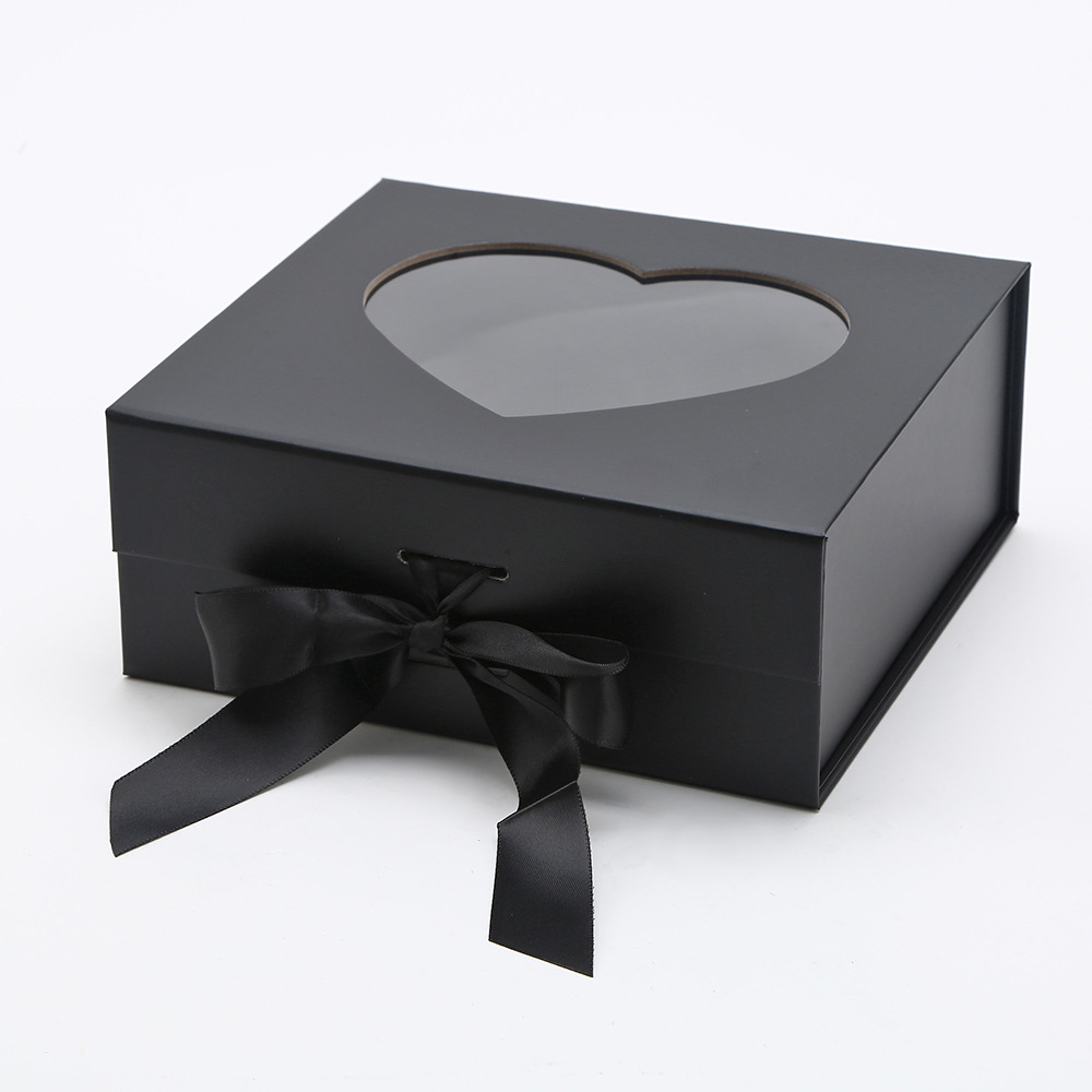 Caja plegable de una pieza, caja de regalo con solapa de absorción magnética, caja de regalo de acompañamiento de mariposas, caja vacía de regalo transfronteriza, caja de regalo se puede fijar image 18