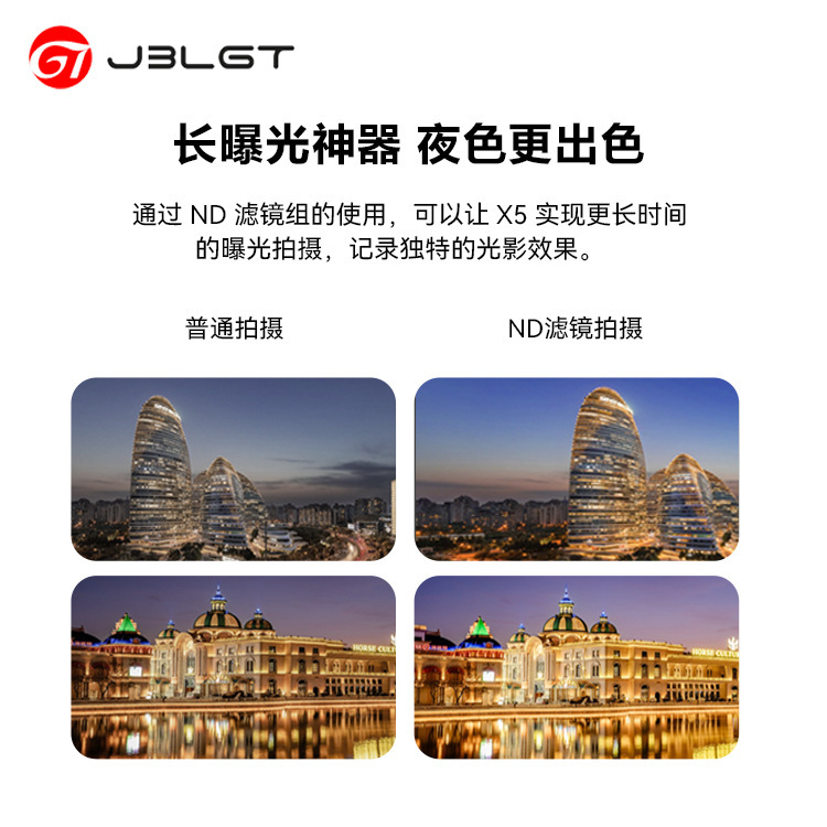 影石insta360 X5全景相机球形滤镜套装ND8/ND32/ND64通用减光滤镜|undefined