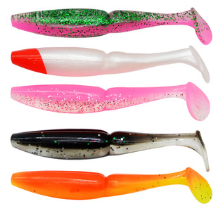 Suspending Paddle Tail Fishing Lures Soft Baits Bass Trout Fresh Water Fishing Lure