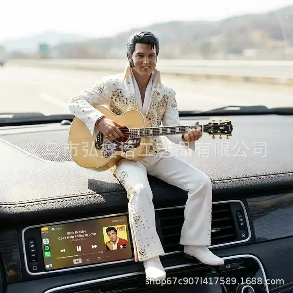 Cross-Border Creative Resin Craft Ornaments, Car Ornaments, Singer Character Statues, Collectible Memorabilia, Study Room, Home Desktop Decorations
