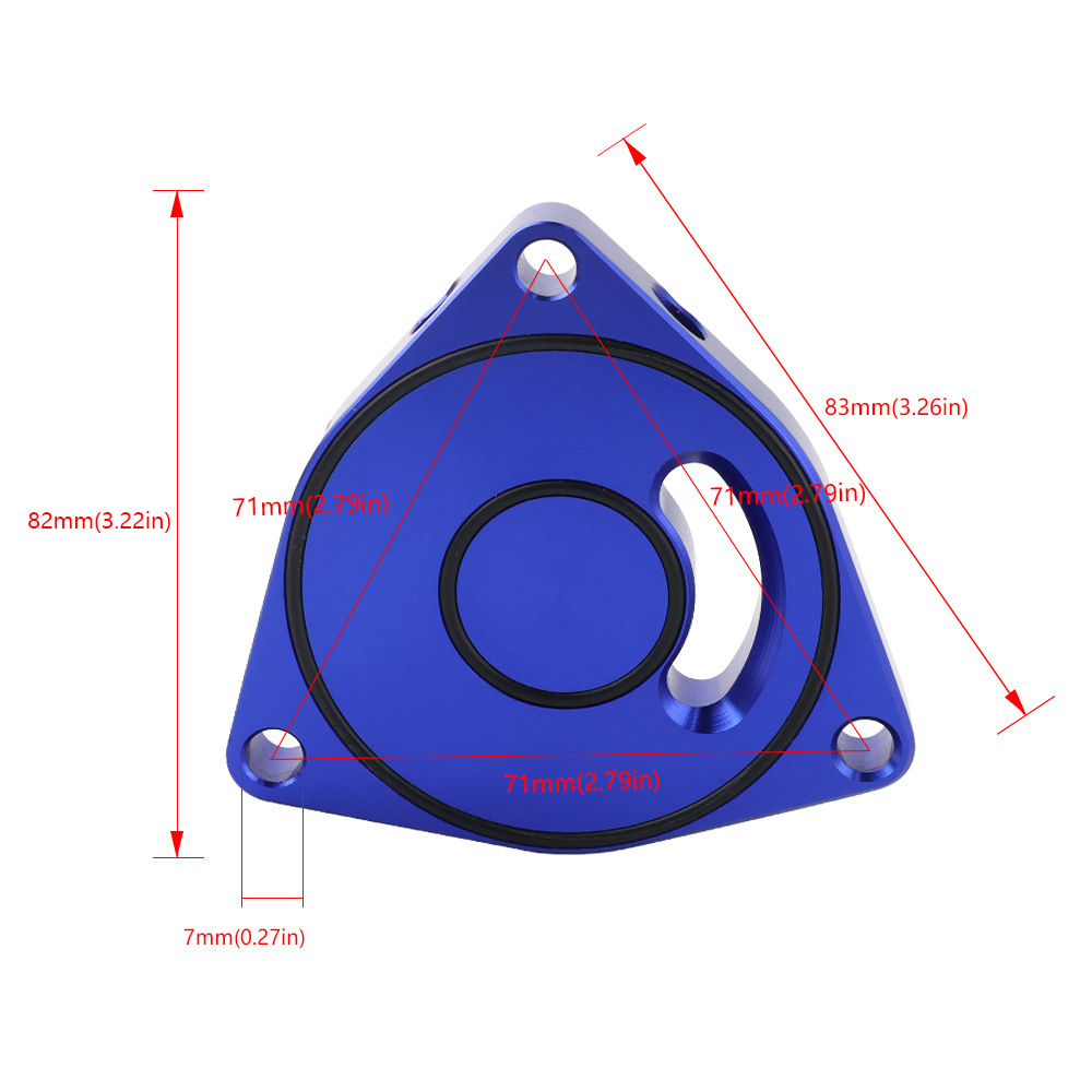 Modificación del coche Turbo válvula de alivio presión base 1,5 T adecuado para 10 generación Honda Civic modificación piezas BOV pad