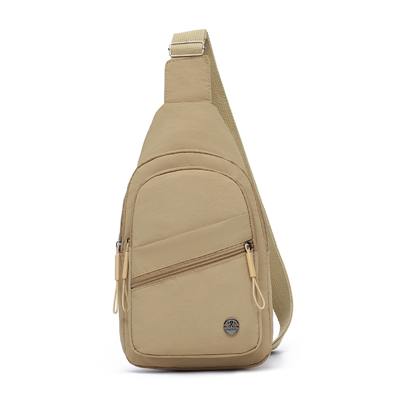 Bolso de pecho de tendencia transfronteriza para mujer multifuncional nuevo bolso de mensajero ligero hilo bordado tendencia mochila deportiva pequeña bolsa diagonal