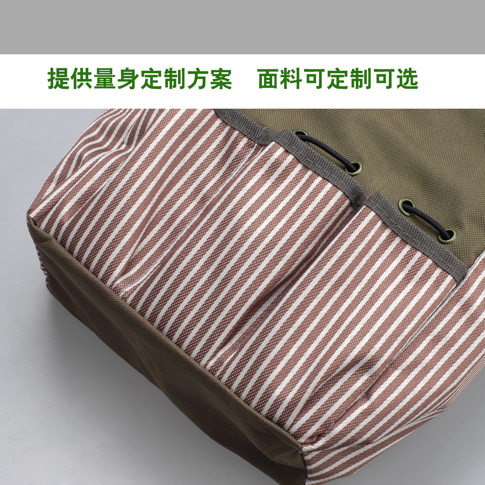 Jardinería multifuncional delantal de bolsa de tela Oxford capa interior impermeable suministros de jardín de gran capacidad delantal kit de pala de jardín