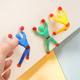 Spider Man sticky climbing wall flip Man 2 yuan small toy children student kindergarten gift prize creative trick