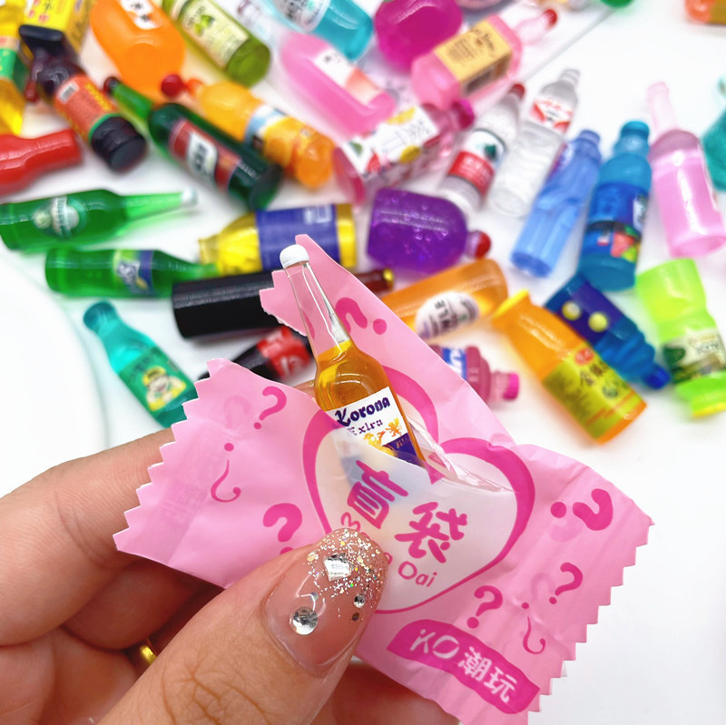 Explosive Blind Box Wine Bottle Blind Bag Resin Food Play Bottle Internet Popular Mini Food Snack Toy Miniature Jewelry Explosive Blind Box Wine Bottle Blind Bag Resin Food Play Bottle Internet Popular Mini Food Snack Toy Miniature Jewelry