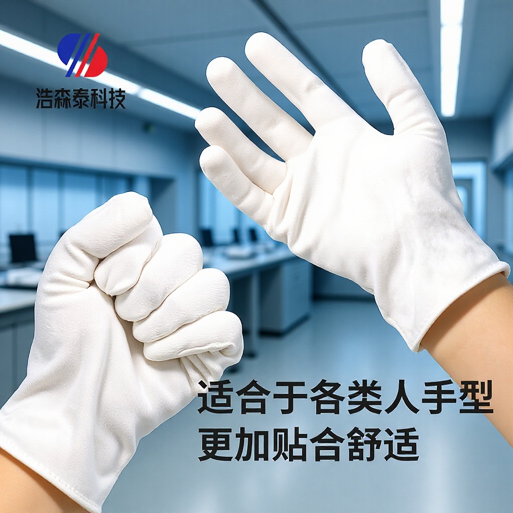工厂批发白手套作业加厚纯棉手套文玩盘串礼仪白色棉布劳动防护