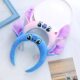 Cartoon Cute Stitch Headband, Funny and Cute Stitch Headband, Internet Celebrity Sweet Girly Heart Hair Accessories Headdress