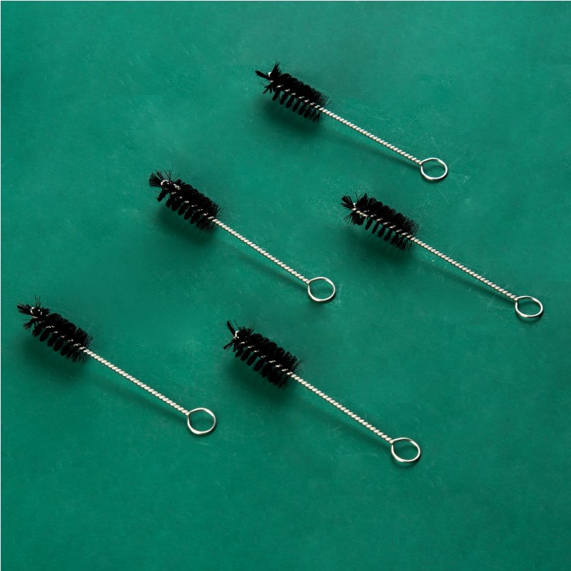 85*30*12MM negro peludo curvado