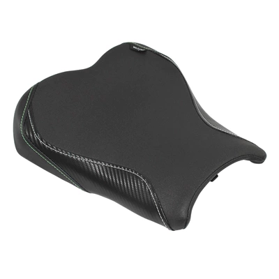 Front Cushion Rear Seat — Motorcycle cushion - black-lowered-version-front-seat-cushion
