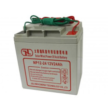 聚力蓄電池NP12-24 耐高低溫儲能電瓶 太陽能風能發電路燈照明電