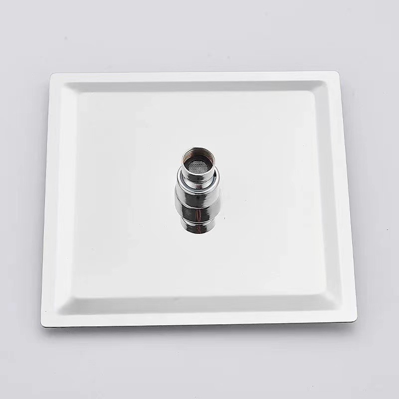 Baño cabeza de ducha baño calentador de baño cabeza de ducha grande rociador superior lluvia sola cabeza sobrealimentada traje flor secado cabeza