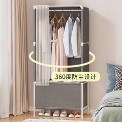簡易布箪笥家庭用寝室防塵寮の賃貸住宅の組み立ては小さいタンスの経済型の新型の収納棚を掛けます。