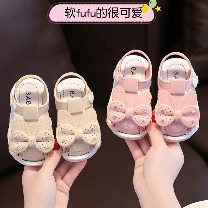 Домашние детские сандалии летние детские туфли для мальчиков и девочек обувь для малышей Детские сандалии с пластиковым носком оптом