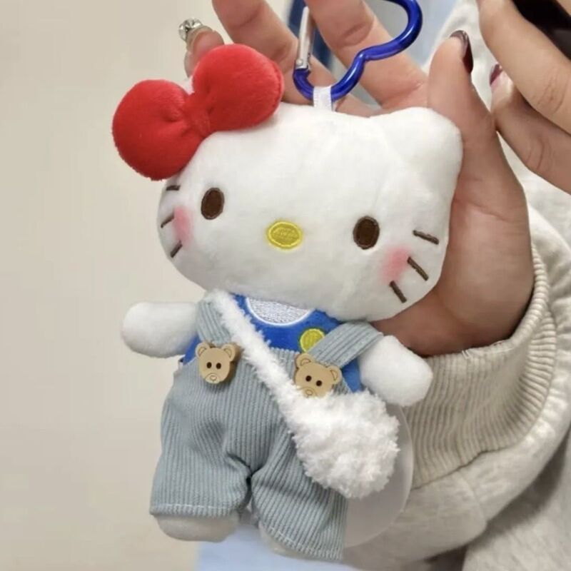 格子裙挎包kitty挂件智秀同款哈喽kitty包包挂饰kt猫送女生礼物|undefined