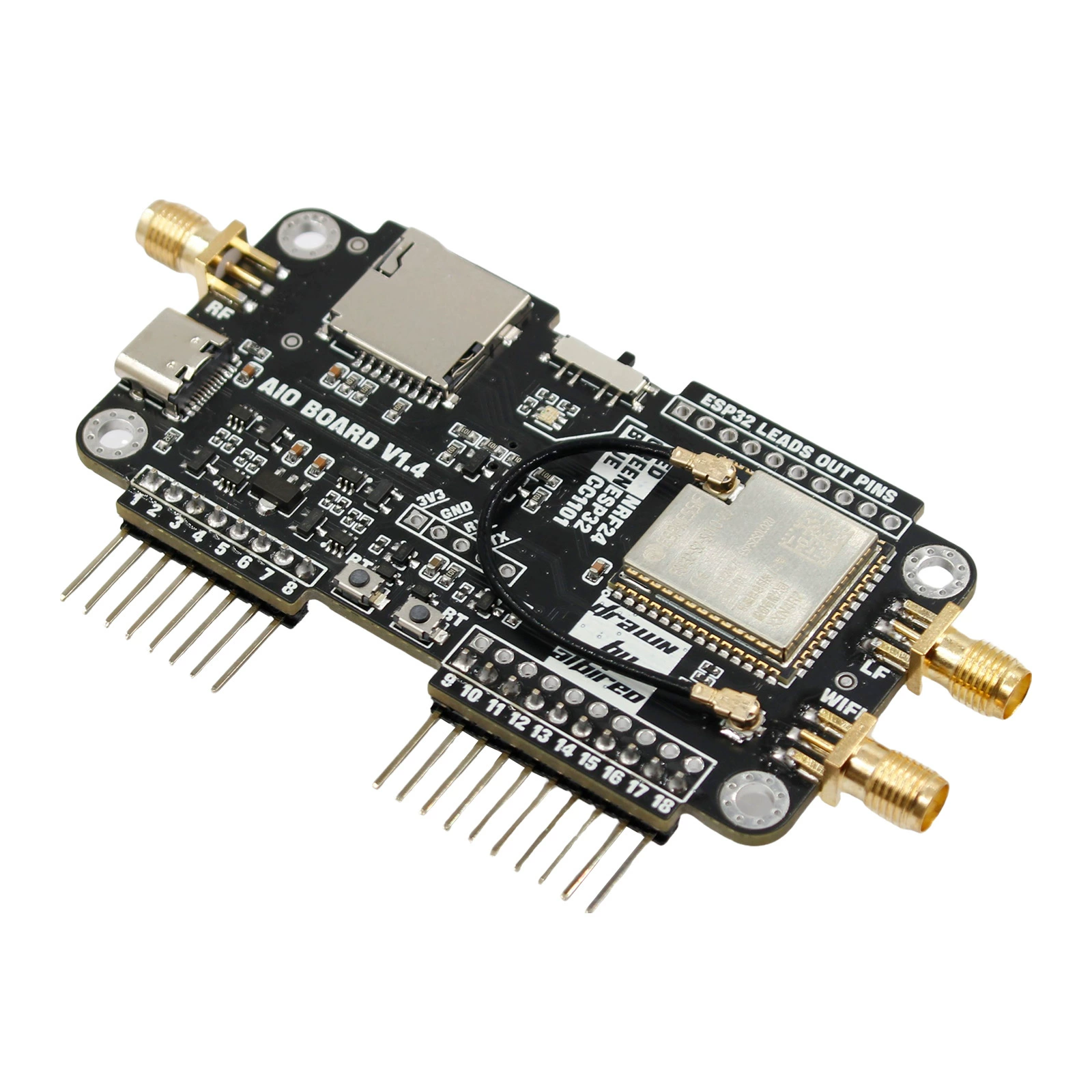 WIFI тройной расширительный модуль NRF24+ESP32 мультимодуль расширения