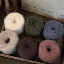 FL2mm��ɫ���R��ë���ι��ֹ�DIY�hᘾ��������_��ñ�Ӱ���������