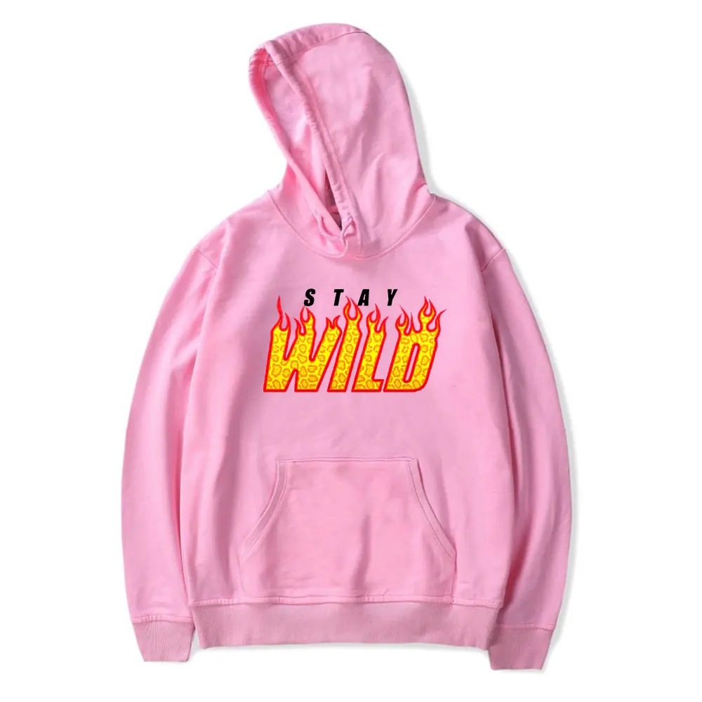 Ben Azelart Stay Wild Merch sudadera con capucha sudadera de bolsillo para hombres y mujeres youtuber