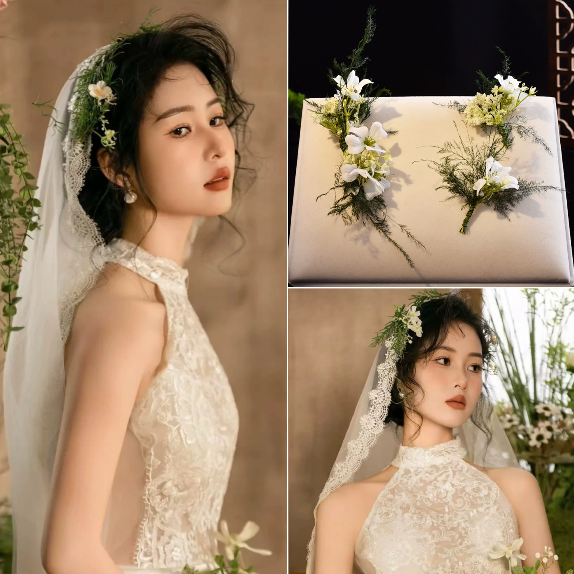 Мори Ретро Мори Зеленая заколка для волос