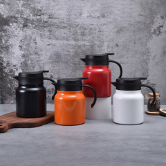 Large Capacity 316 Stainless Steel Tea Pot with Tea Water Separation, Coffee Pot, Convenient Handle with Tea Strainer, Insulated Tea Pot for Wholesale