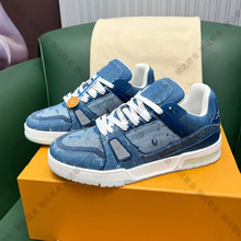 纯源高版本驴家全套包装经典老花百搭男女运动鞋透气休闲情侣板鞋