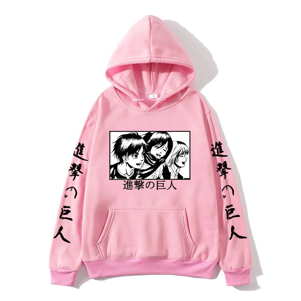 Attack On Titan Sweatshirt Eren Yeager Hoody Mikasa Ackerman