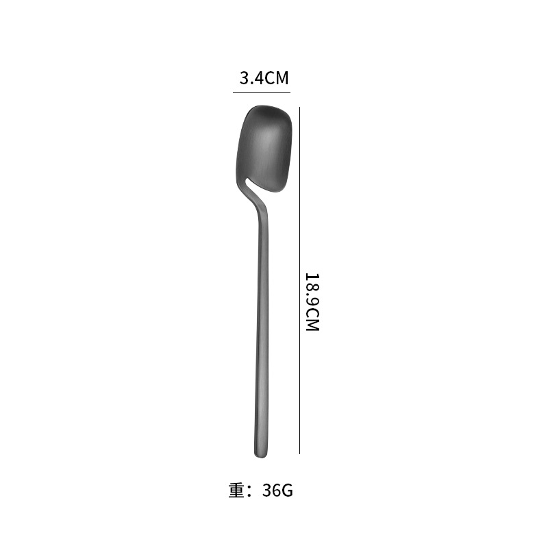 Stainless Steel Coffee Spoon And Fork Set For Dessert And Home_voghion.com