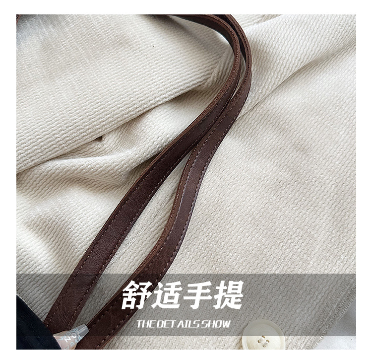 The new 2024 autumn collection features a retro, simple, large-capacity, solid-color, fashionable and individual single-shoulder underarm tote women's bag undefined