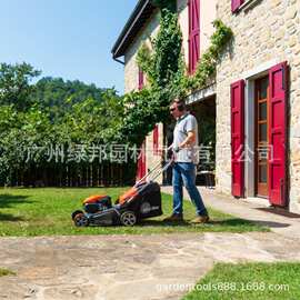 欧玛草坪机自走式手推草坪机小型庭院家用修剪机规格图片G48/53