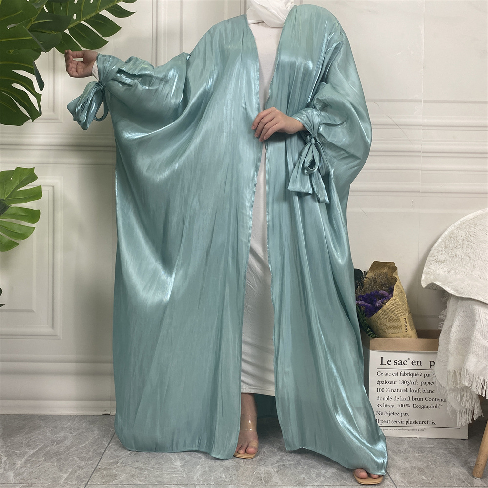 💎 Stunning Elegance Summer Event Dress – Monica Fashion Satin Gown with Batwing Sleeves 62 undefined
