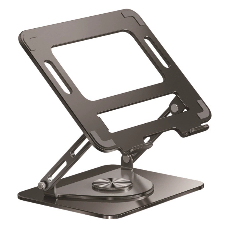 Трансграничная углеродистая сталь, вращающаяся на 360 градусов подставка для ноутбука, Складная регулируемая подъемная подставка для рассеивания тепла