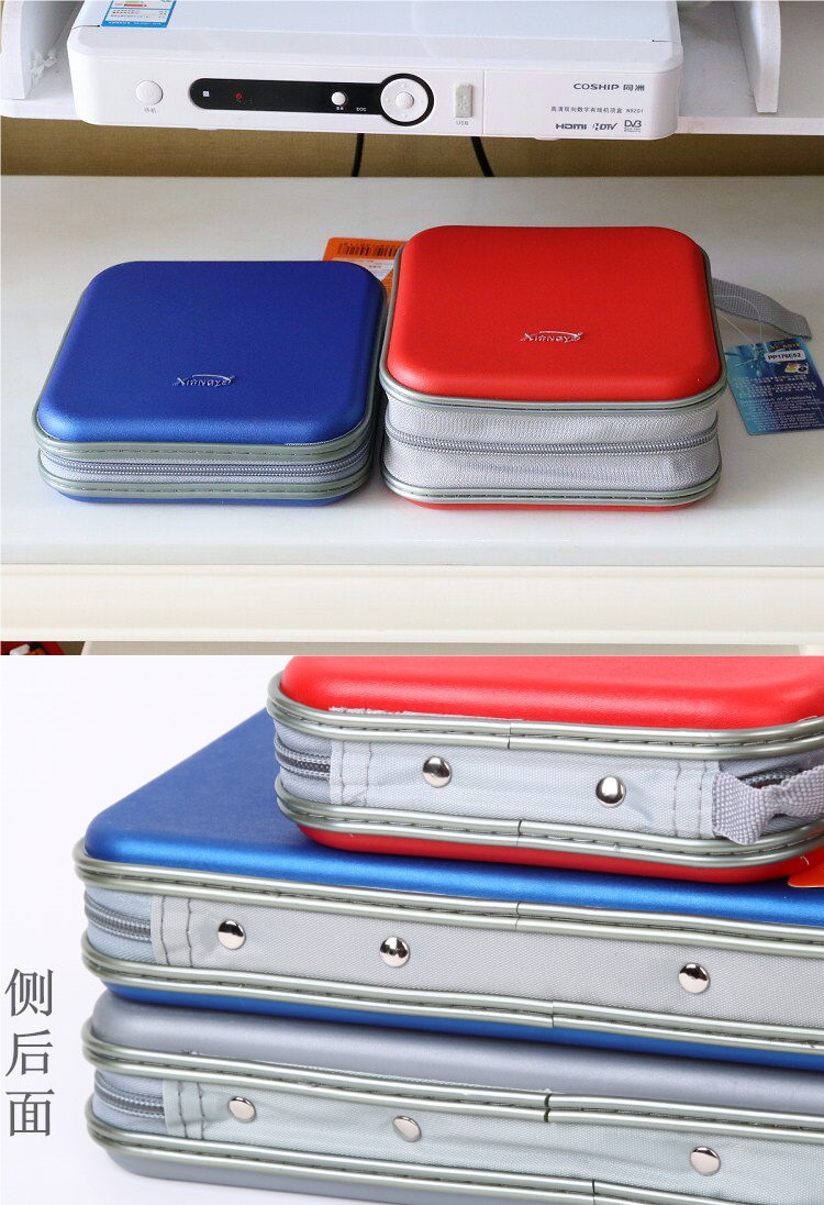 Xiongye CD bag, disc bag, large-capacity CD case, DVD storage bag, disc case, disc bag, 40-disc capacity