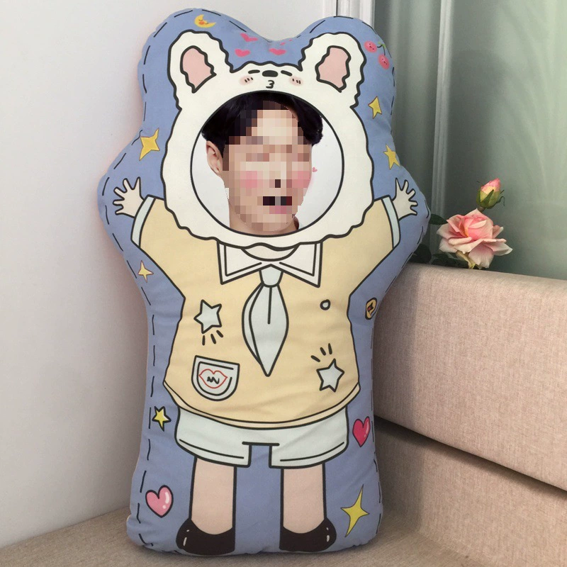 Подушка-гуманоид Чжан Иксин, подушка для парня «сделай сам», фото, подушка специальной формы, кукла-кукла