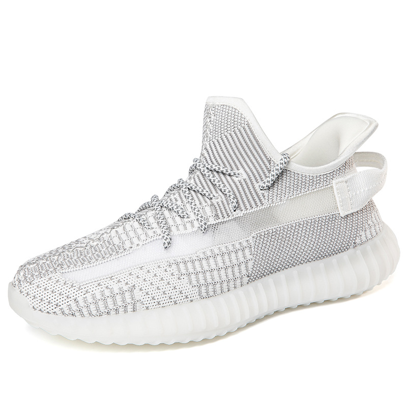 Zapatos Putian Coconut 350v2 Popcorn antideslizantes, ligeros, transpirables, deportivos, informales, para hombre, transpirables y ligeros.