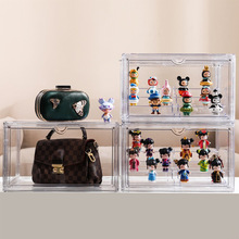 透明置物架亚克力置物架透明收纳架亚克力收纳架台阶架子手办架子