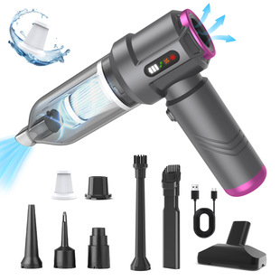 New Cross-Border E-Commerce Handheld Vacuum Cleaner for Car, Home, and Pet Use, with Multiple Purposes and High Suction Power for Car Use