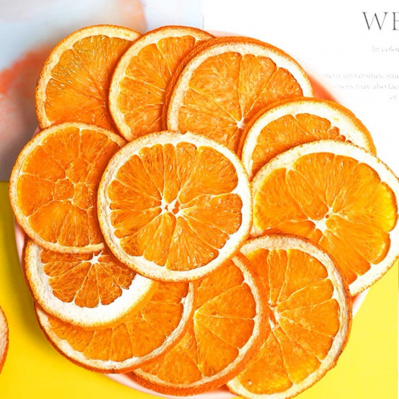 厂家直销特级香橙子干片香橙干水果茶批货一件代发小包装包邮