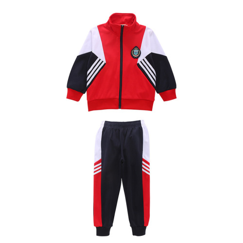 Spring and Autumn New Set Kindergarten Uniform Student Class Uniform School Uniform Children's Sports Set Parent-Child Set Recruitment of Franchisees