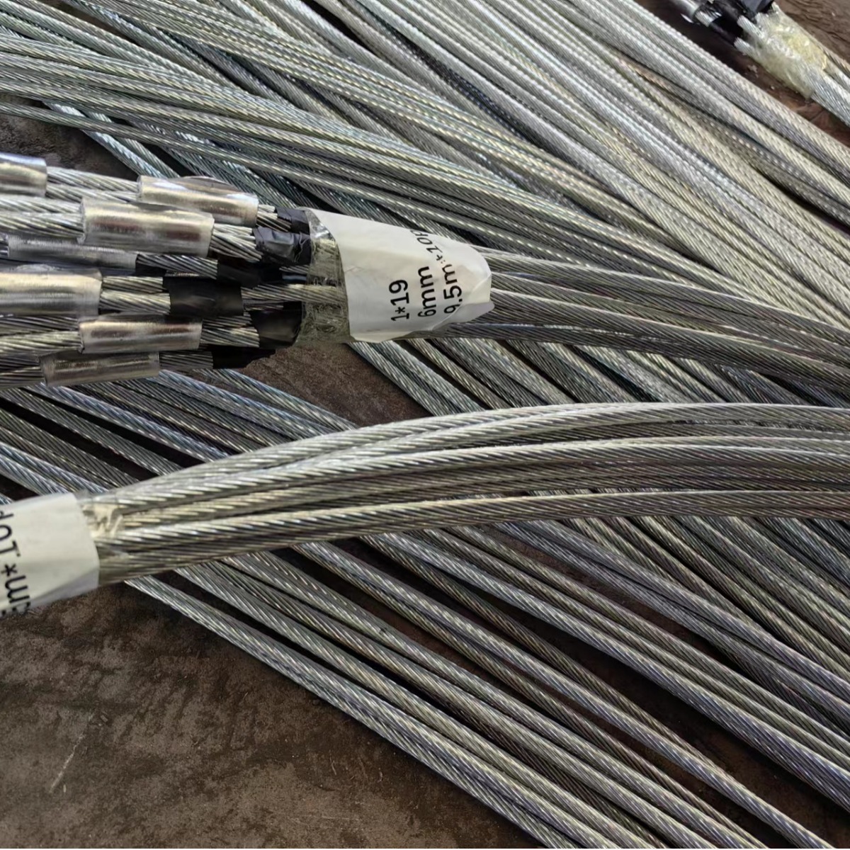 山东厂家供应 钢丝绳铝套两头压制接口  钢丝绳夹头套环  铝套加